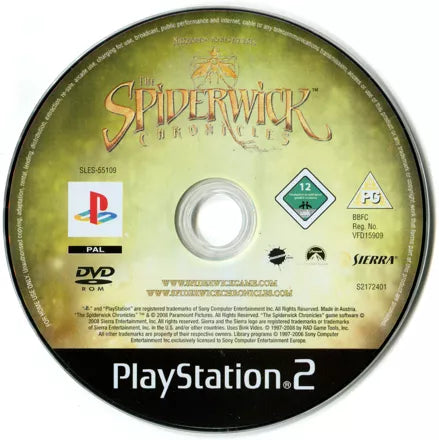 The Spiderwick Chronicles - PS2 Spill - Retrospillkongen