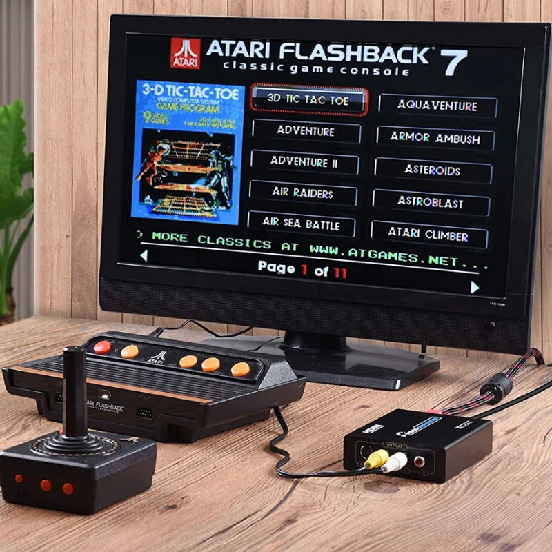 1080p AV og S-Video til HDMI Omformer Adapter - Retrospillkongen