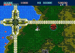 Thunder Force II - SEGA Mega Drive spill - Retrospillkongen