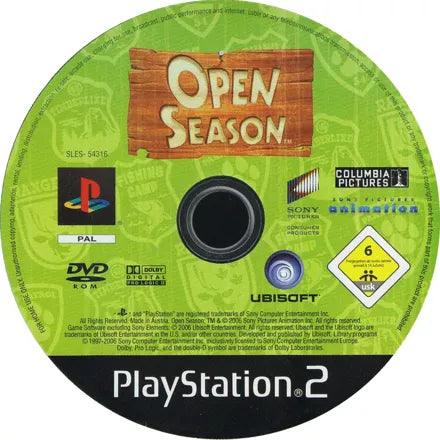 Open Season - PS2 spill - Retrospillkongen