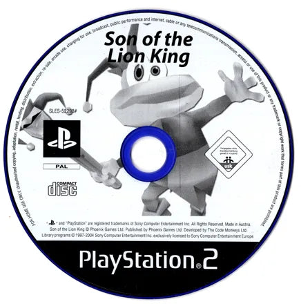 Son of the Lion King - PS2 spill - Retrospillkongen