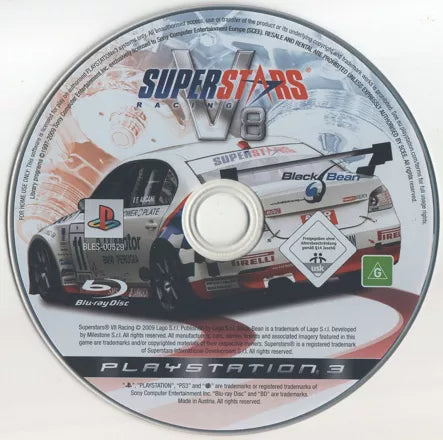 Superstars V8 Racing - PS3 spill - Retrospillkongen