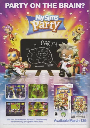 My Sims Party - Nintendo DS spill - Retrospillkongen