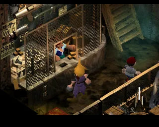 Final Fantasy VII - PS1 spill - Retrospillkongen