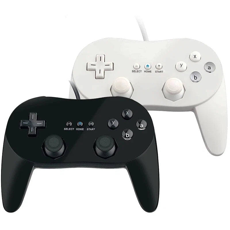 Kablet Classic Pro Kontroll til Nintendo Wii og Wii U - Retrospillkongen