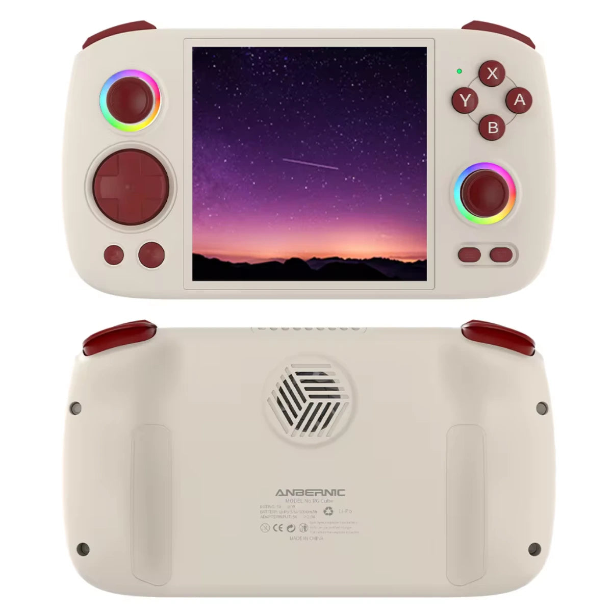 Anbernic RG Cube: 4000+ Spill, 128GB, IPS-Skjerm - Retrospillkongen