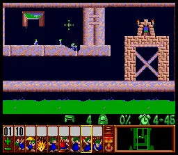 Lemmings - SNES spill - Retrospillkongen