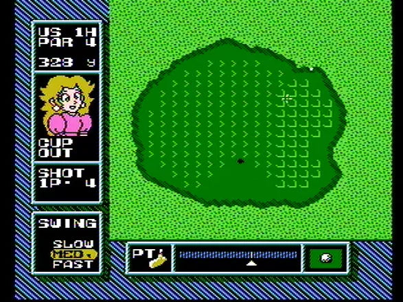NES Open Tournament Golf - NES spill (I eske) - Retrospillkongen