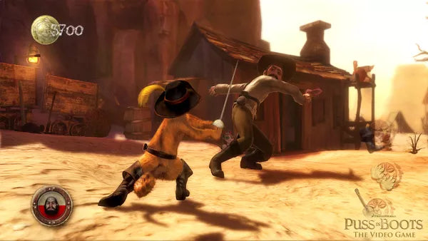 DreamWorks Puss In Boots - Xbox 360 spill - Retrospillkongen