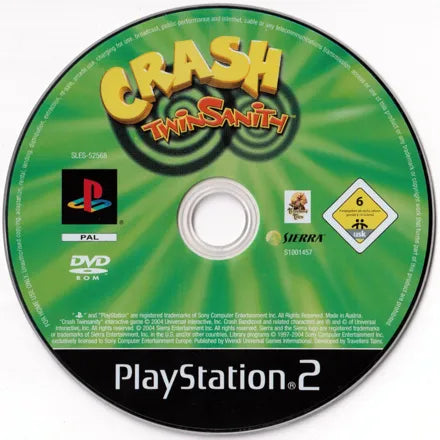 Crash Twinsanity - PS2 Spill - Retrospillkongen