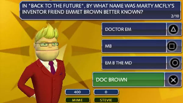 Buzz! Master Quiz - PSP spill - Retrospillkongen