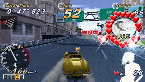 OutRun 2006: Coast 2 Coast - PSP spill - Retrospillkongen