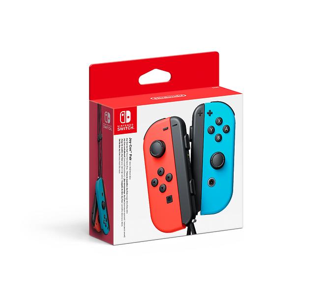 Original Nintendo Switch Joy Cons Rød og Blå (I eske) - Retrospillkongen