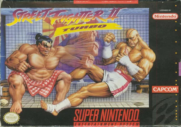 Street Fighter II Turbo - SNES spill (NTSC, USA) - Retrospillkongen