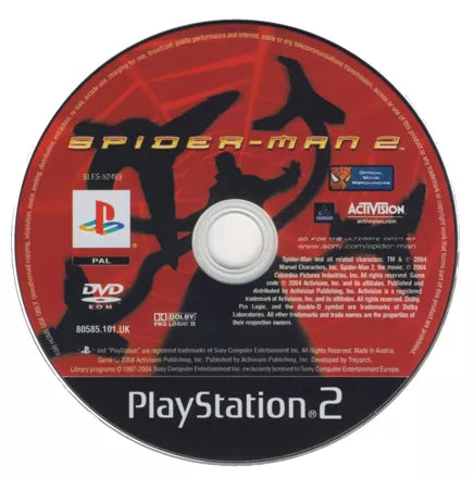 Spider-Man 2 - PS2 spill - Retrospillkongen