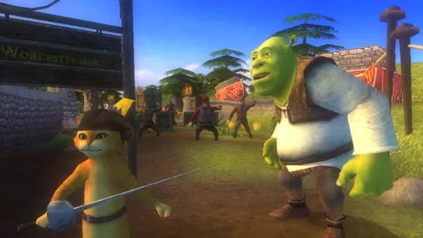 Shrek the Third - PS2 spill - Retrospillkongen