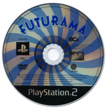 Futurama - PS2 Spill - Retrospillkongen