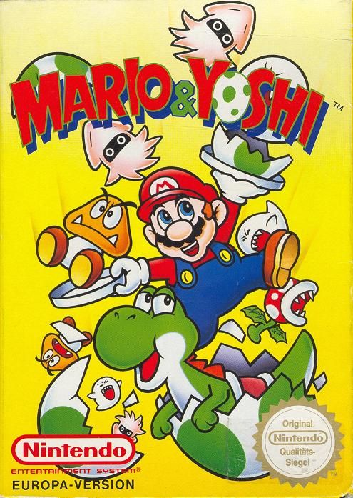 Mario & Yoshi - NES spill - Retrospillkongen