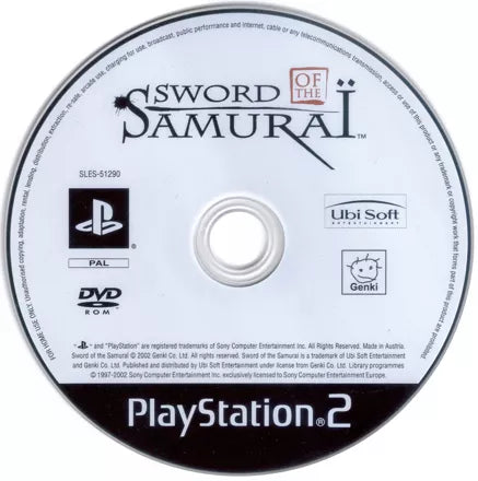 Sword of the Samurai - PS2 Spill - Retrospillkongen