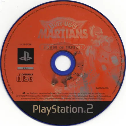 Butt-Ugly Martians: Zoom or Doom! - PS2 spill - Retrospillkongen