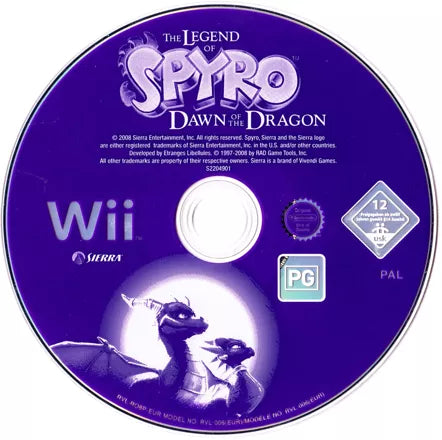 The Legend of Spyro Dawn of the Dragons - Nintendo Wii spill - Retrospillkongen