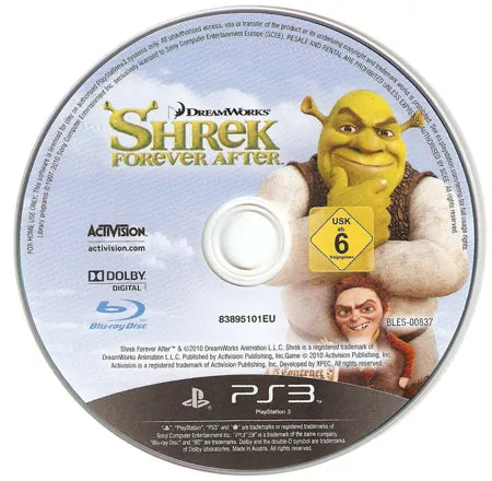 Shrek Forever After: The Final Chapter - PS3 spill - Retrospillkongen