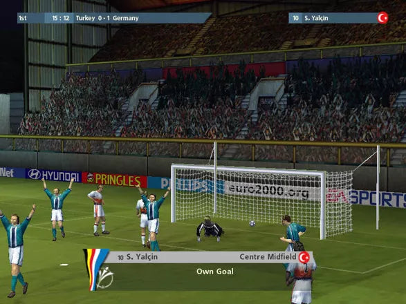 UEFA Euro 2000 - PS1 Spill - Retrospillkongen