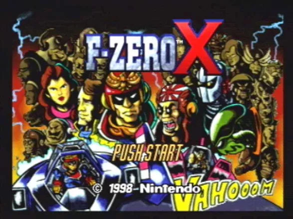 F-Zero X - N64 spill - Retrospillkongen