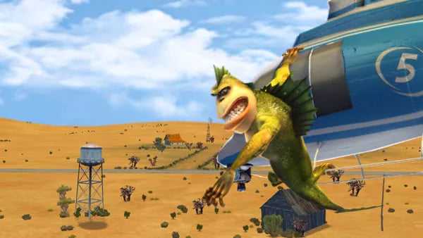 Renovert Monsters vs. Aliens - PS2 Spill - Retrospillkongen