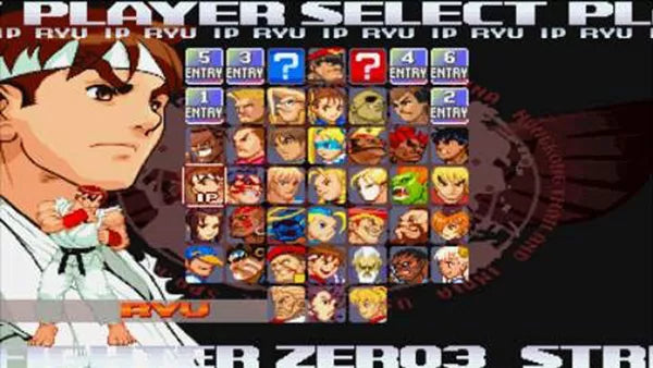 Renovert Street Fighter Alpha 3 Max - PSP spill - Retrospillkongen