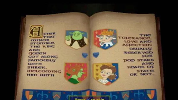 Renovert Shrek 2 - PS2 spill - Retrospillkongen