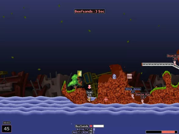 Worms: Armageddon - PS1 spill - Retrospillkongen
