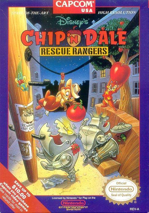 Disney's Chip 'n Dale: Rescue Rangers - NES spill - Retrospillkongen