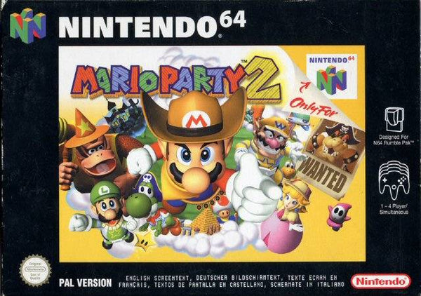 Mario Party 2 - N64 spill - Retrospillkongen