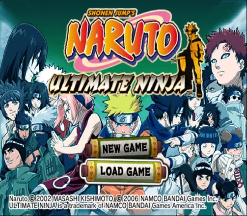 Naruto: Ultimate Ninja - PS2 Spill - Retrospillkongen
