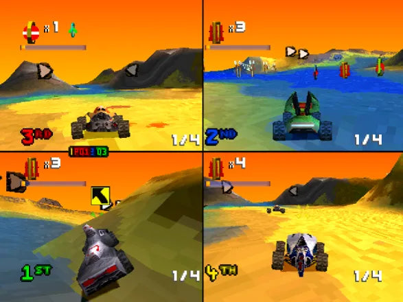 S.C.A.R.S. - N64 spill - Retrospillkongen