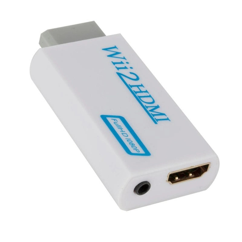 Wii til HDMI Omformer Adapter, Full HD 1080p - Retrospillkongen