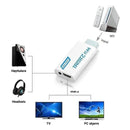 Wii til HDMI konverter Adapter for Nintendo Wii - Full HD 1080p - Retrospillkongen