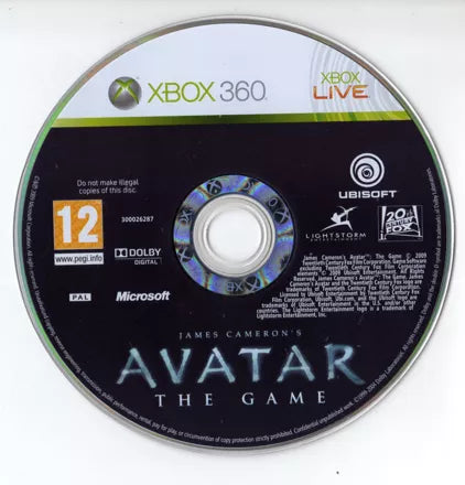 James Cameron's Avatar: The Game - Xbox 360 spill - Retrospillkongen