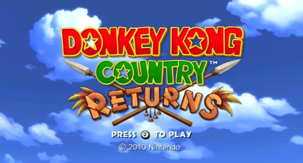 Donkey Kong Country Returns - Wii Spill (Forseglet) - Retrospillkongen