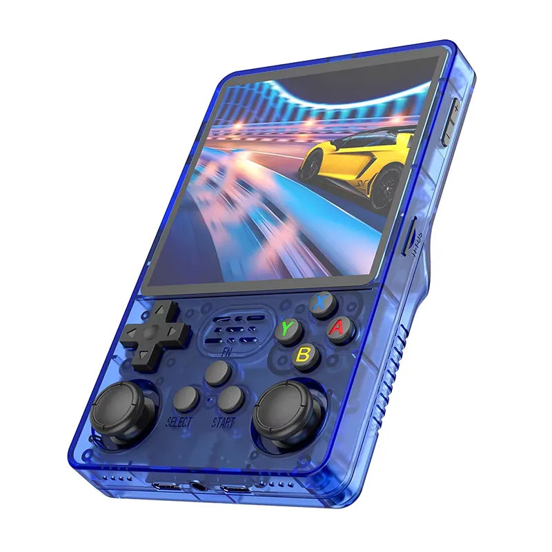 R36S Plus - Retro Spill Konsoll, Open Source, 128GB, med 20.000+ spill - Retrospillkongen