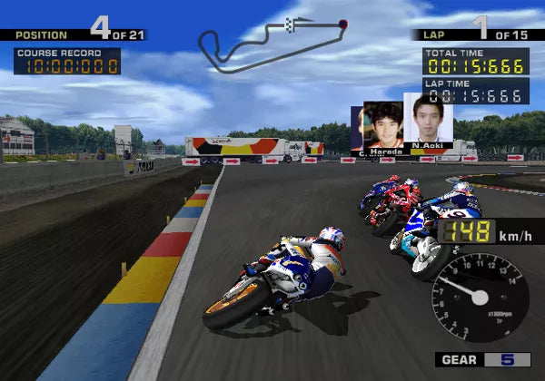 MotoGP - PS2 spill - Retrospillkongen