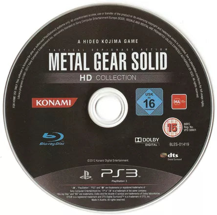 Metal Gear Solid HD Collection - PS3 spill - Retrospillkongen