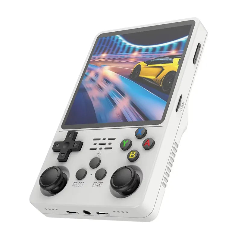 R36S Plus - Retro Spill Konsoll, Open Source, 128GB, med 20.000+ spill - Retrospillkongen