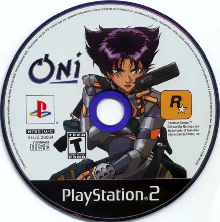 Oni - PS2 spill - Retrospillkongen