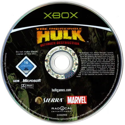 The Incredible Hulk: Ultimate Destruction - Xbox spill - Retrospillkongen