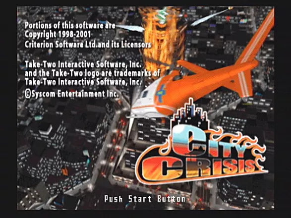 City Crisis - PS2 spill - Retrospillkongen