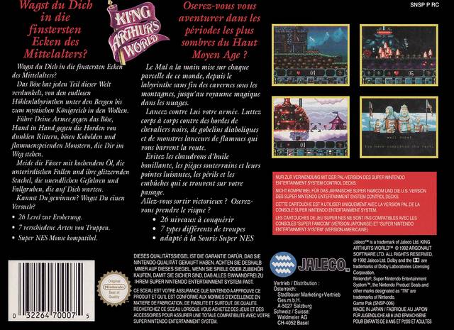 King Arthur's World - SNES spill - Retrospillkongen