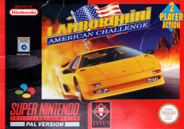 Lamborghini: American Challenge - SNES spill - Retrospillkongen