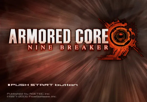 Armored Core: Nine Breaker - PS2 Spill - Retrospillkongen